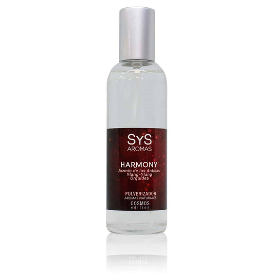 Ambientador Pulverizador Cosmos Harmony SYS Aromas 100 ml | Aroma Suave y Equilibrante | Relajante_0