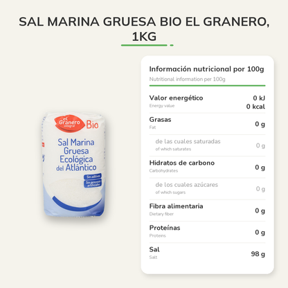 Información nutricional