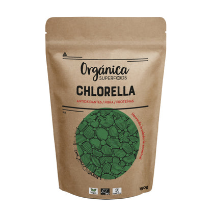 Chlorella 150g - Orgánica Superfoods_0