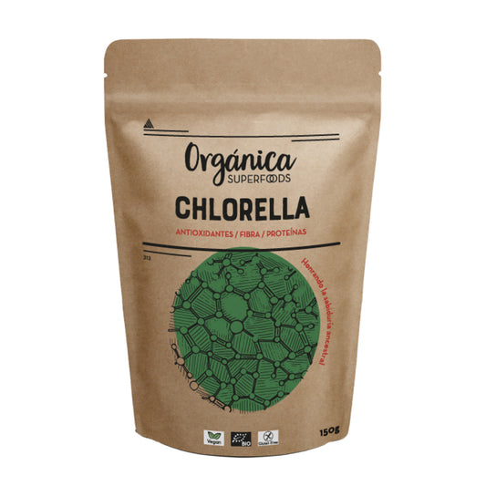 Chlorella 150g - Orgánica Superfoods_0