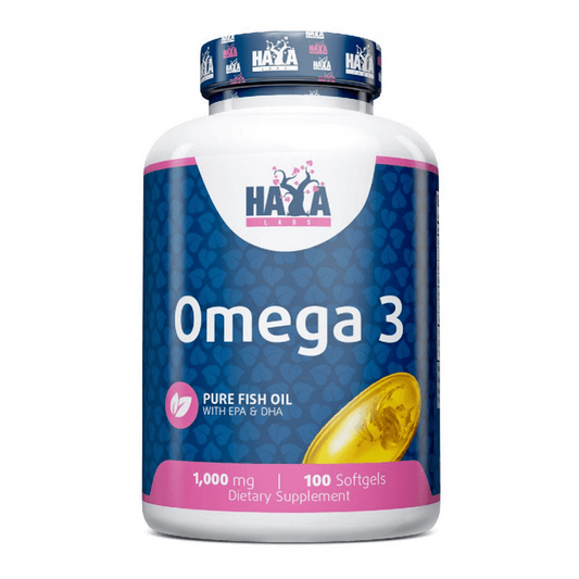 Omega 3 1000mg - 100 Softgels - Omega 3 - Haya Labs_0