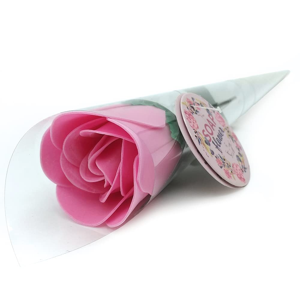 6 Rosas Con Pétalos De Jabón Aromático Para Baño Relax (rosa) - Regalo Original Para Días Especiales - Aroma Atalcado_2