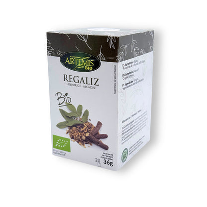 Infusión Regaliz ECO Artemis BIO 20 bolsitas 36g