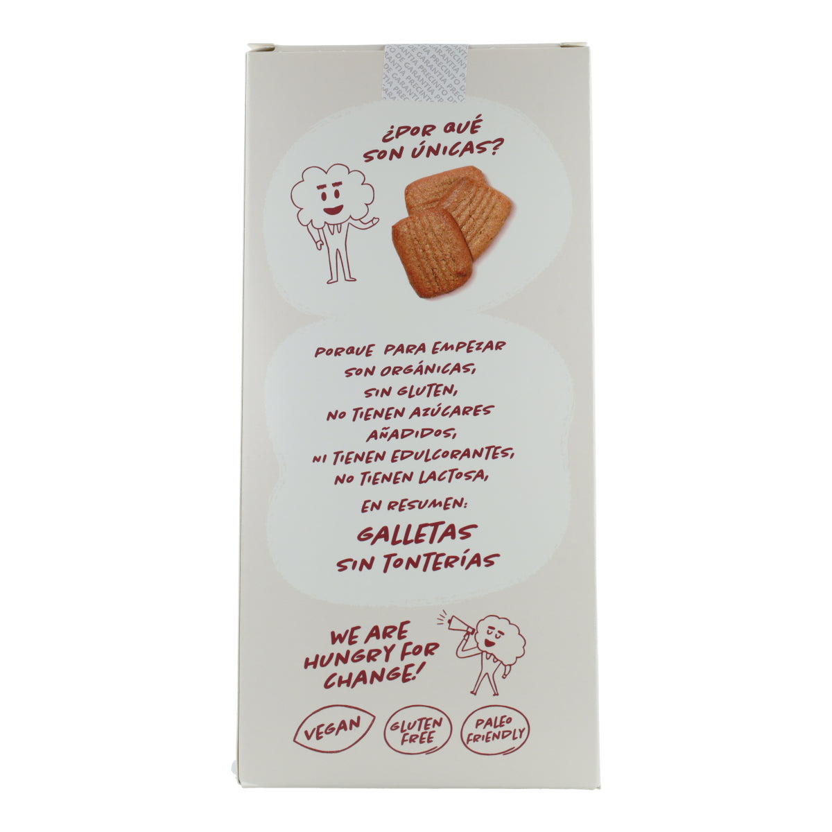 Galletas cookies BIO sabor canela Natruly 125 g