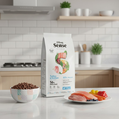 Dibaq Sense Grain Free Salmón Y Pavo (cachorro) 12 Kg_3