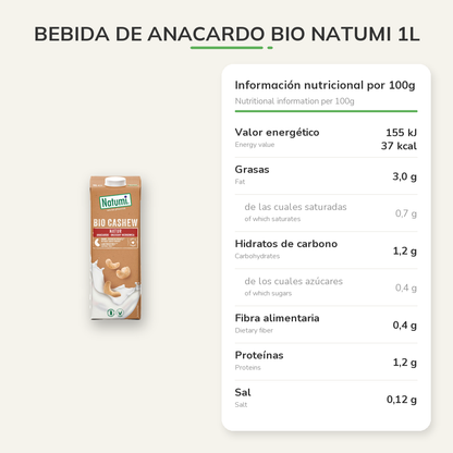 Información nutricional