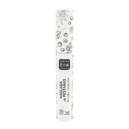 Máscara Pestañas Definición 02 Negro Arrecife  Con Aceite de Ricino y Pigmentos Naturales Minerales, NaturaBio Cosmetics 8ml