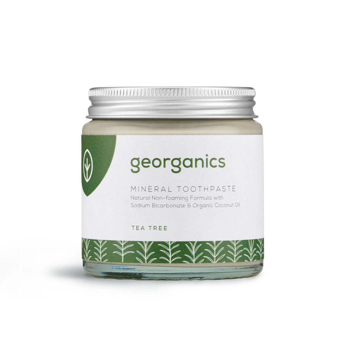 Dentífrico natural Árbol del té  y Coco Georganics 60 ml