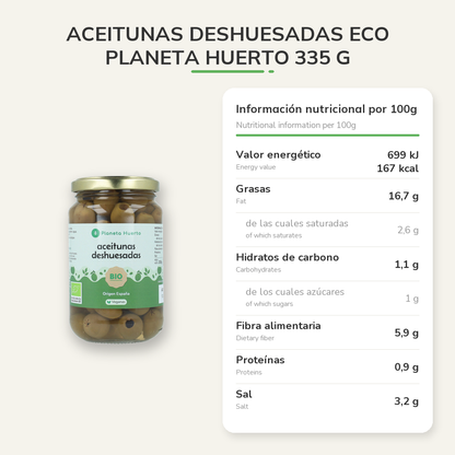 Información nutricional