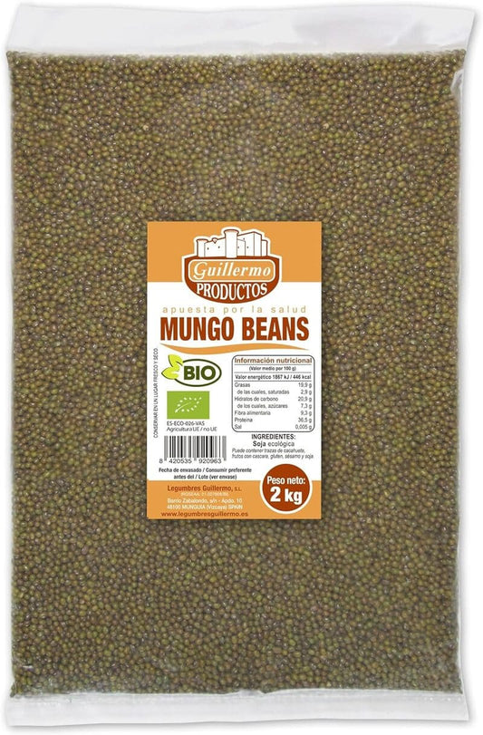 Judía Mungo O Soja Verde Bio - 2 Kg, Bolsa_0
