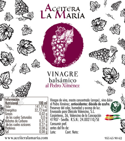 Vinagre Balsámico Al Pedro Ximenez 50 Cl Pet_1