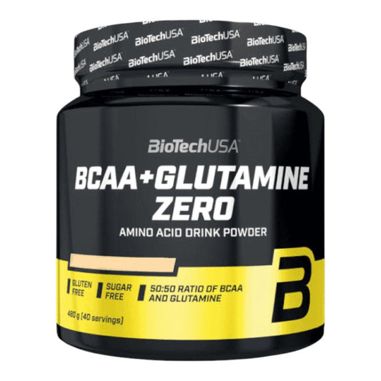 Bcaa + Glutamine Zero 480 Gr Limón_0