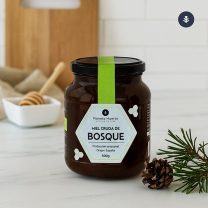 Pack 6x Miel Cruda de Bosque Planeta Huerto 1 Kg