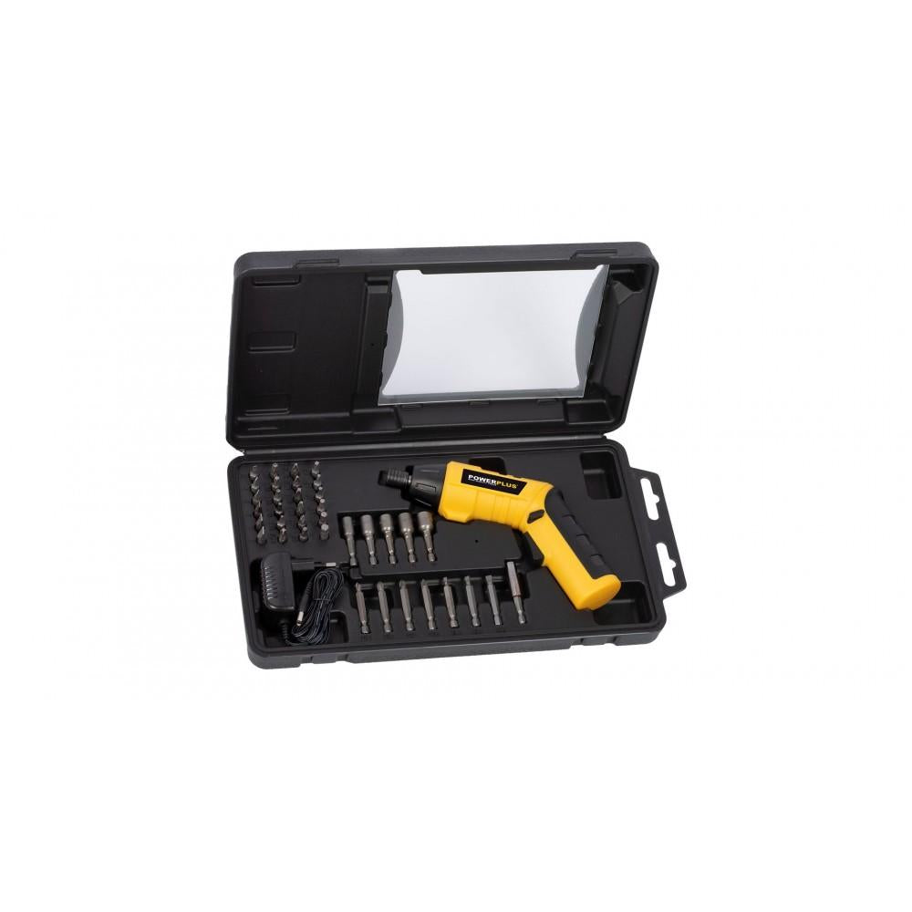 Atornillador 3.6v li-io + acc  - Powerplus