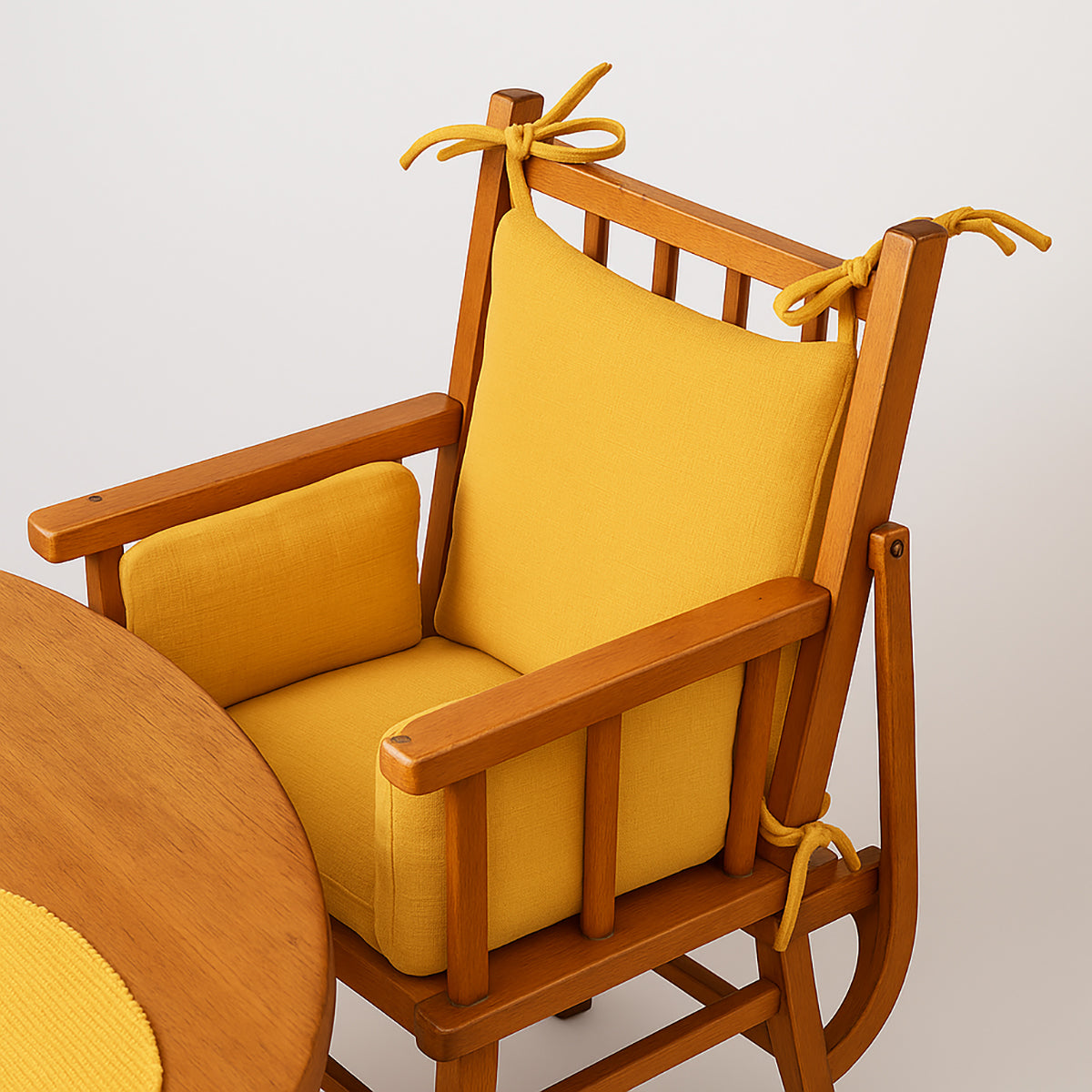 Cojín Para Trona De Algodón Orgánico Honey_4
