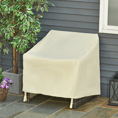 Outsunny Funda Protectora Para Sillas Cubierta Mueble Sillón Impermeable_1