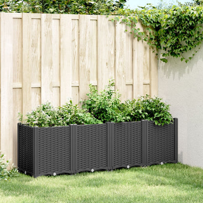 Jardinera Pp Negro 160x40x53 Cm_1