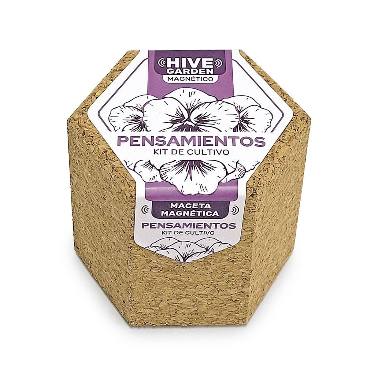 Cubo con imán de Pensamientos Hexágono, Garden Pocket