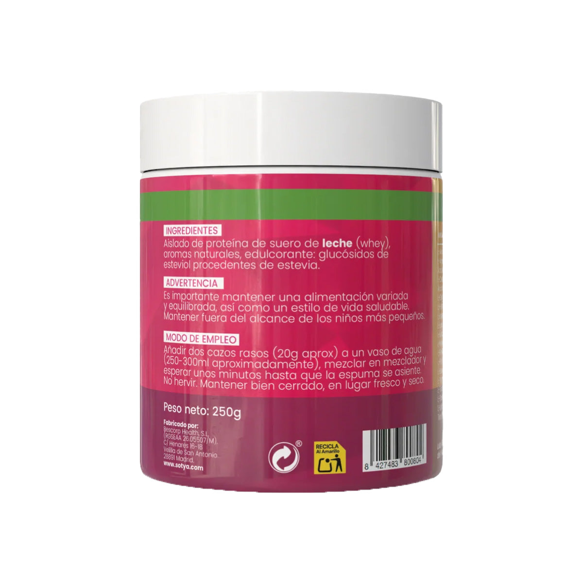 Clear whey protein maracuyá Sotya 250g