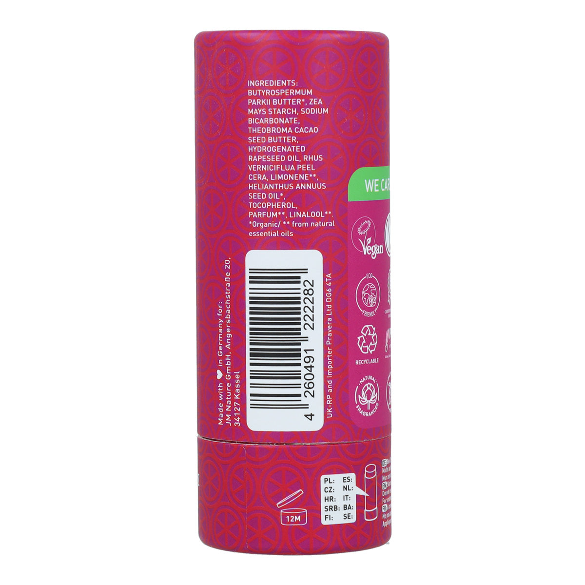 Desodorante (zero waste) Ben&Anna PinkGrapefruit  40 g