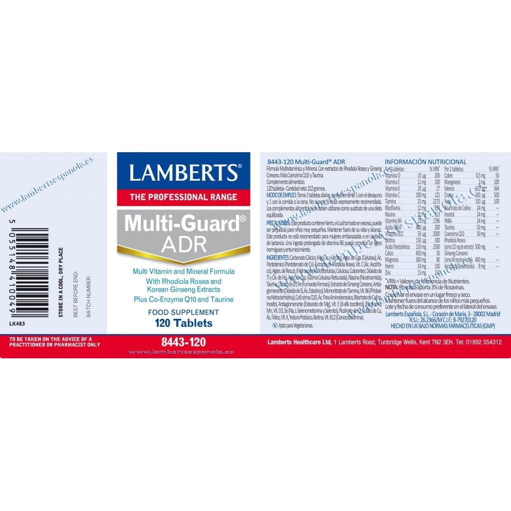 Multi-Guard ADR, Lamberts 120 cápsulas