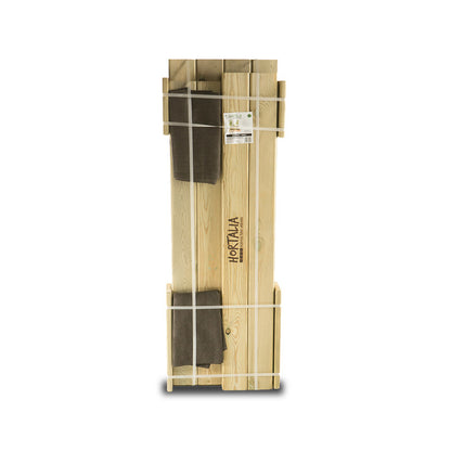 Cajón De Cultivo Madera Tratada Exterior Hortalia Box Stairs 80 80x80x40 Cm_3