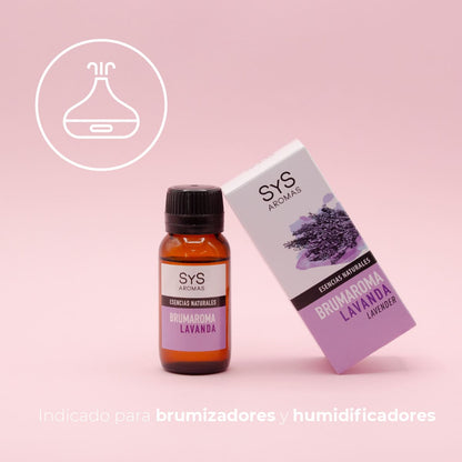 Esencia Hidrosoluble Lavanda SYS Aromas 50 ml | Aroma Floral y Agreste | Para Humidificadores y Difusores_4