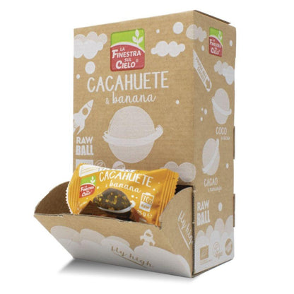 Energy ball Cacahuete &amp; Banana La Finestra Sul Cielo 25g