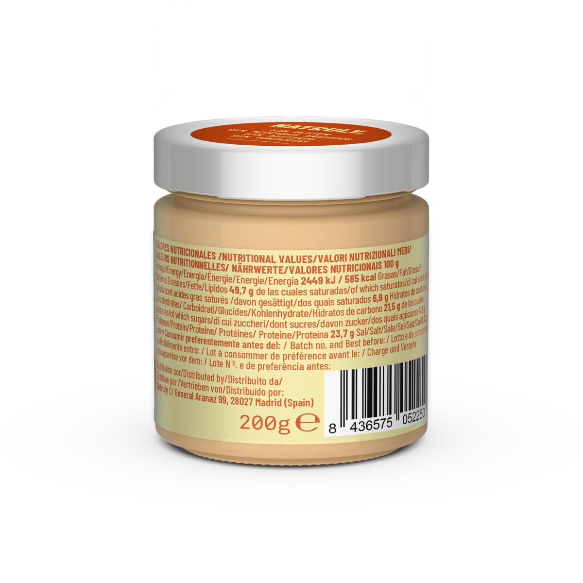 Crema de cacahuete Bio Natruly 200 g