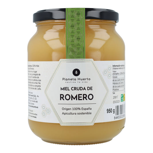 Miel Cruda de Romero Planeta Huerto 950 g