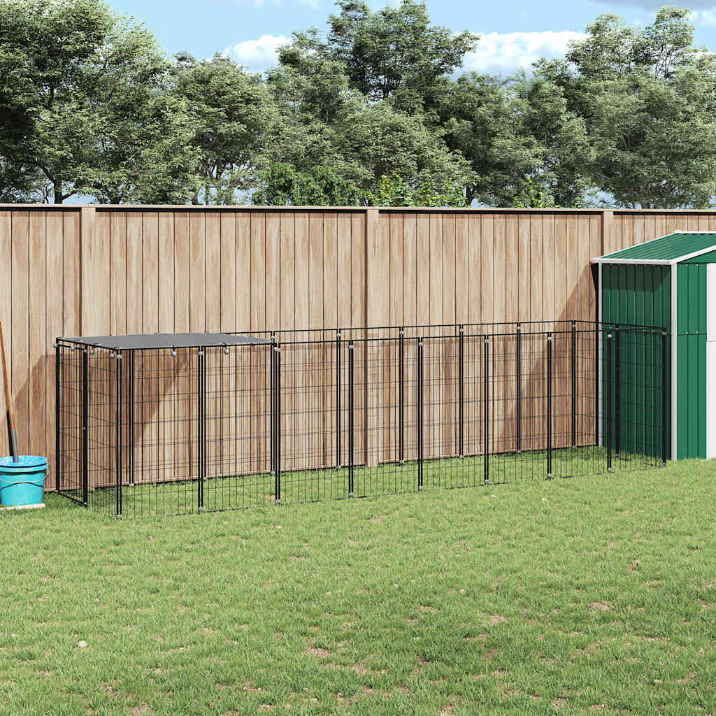 Perrera Negra 4,84 M² Acero_1