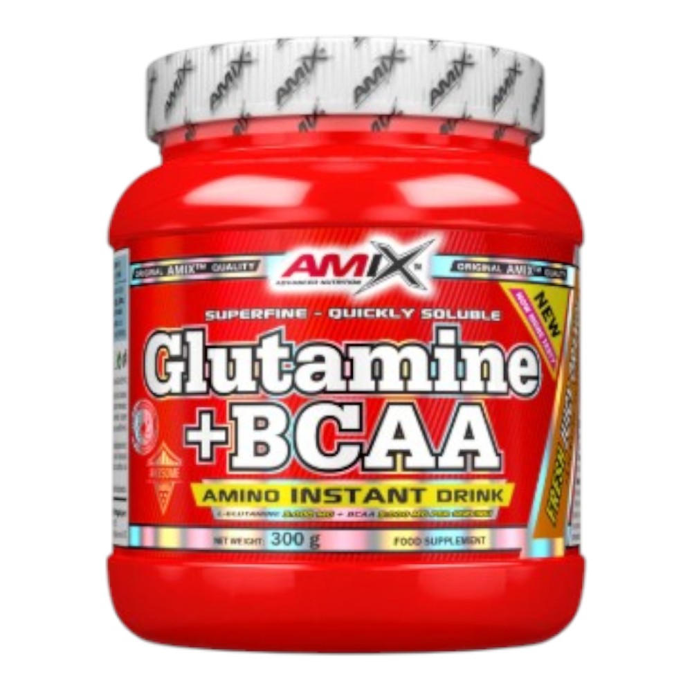 Glutamine + Bcaa 300 Gr Naranja_0