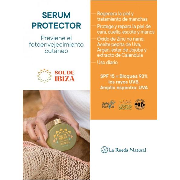 Sérum multiusos protege y repara Sol de Ibiza SPF15 100 ml