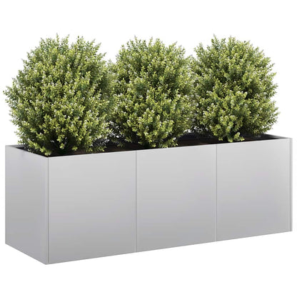 Jardinera 120x40x40 Cm De Acero Galvanizado_1