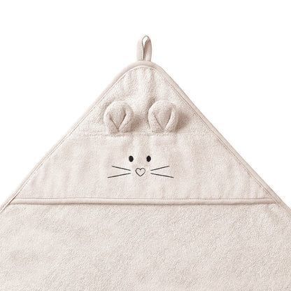 Capa De Baño Bamboo Xl Para Bebés Conejito Beige_3