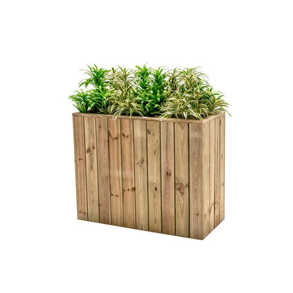 Jardinera Alta De Madera Autoportante 100 X 44,5 X 80 Cm Hortalia_1