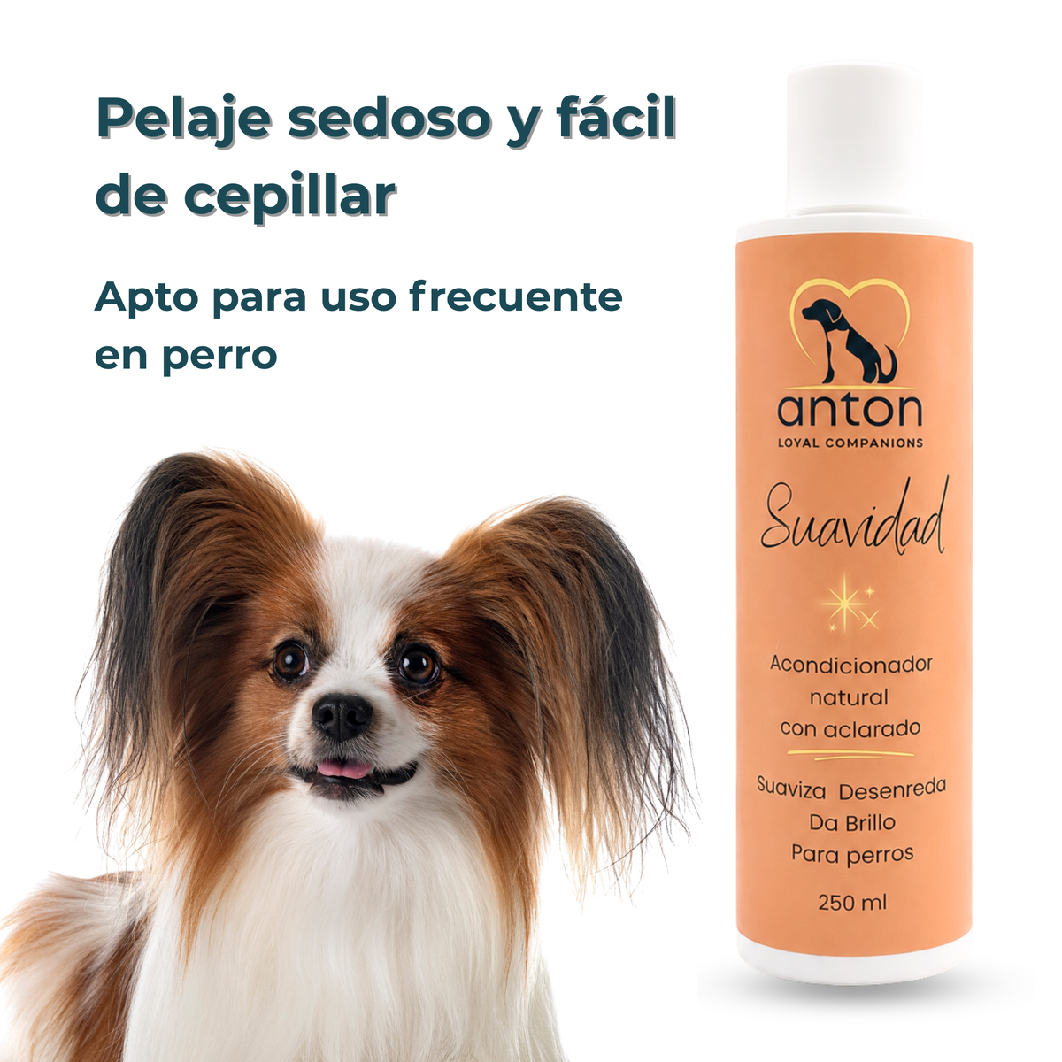 Acondicionador natural para el cuidado del pelaje de perros – 250 ml_2