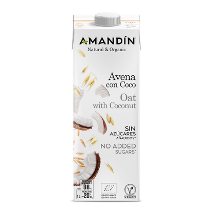Bebida de Avena con Coco Amandín 1 L