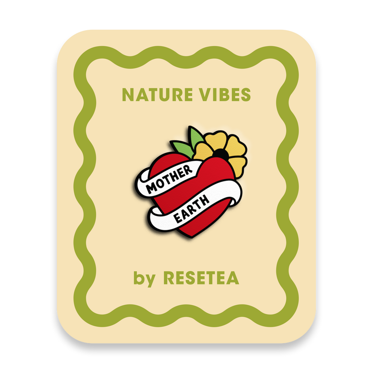 Pin Mother Earth - Accesorio Moderno y Original para Chaquetas, Mochilas y Bolsos - Nature Vibes_0