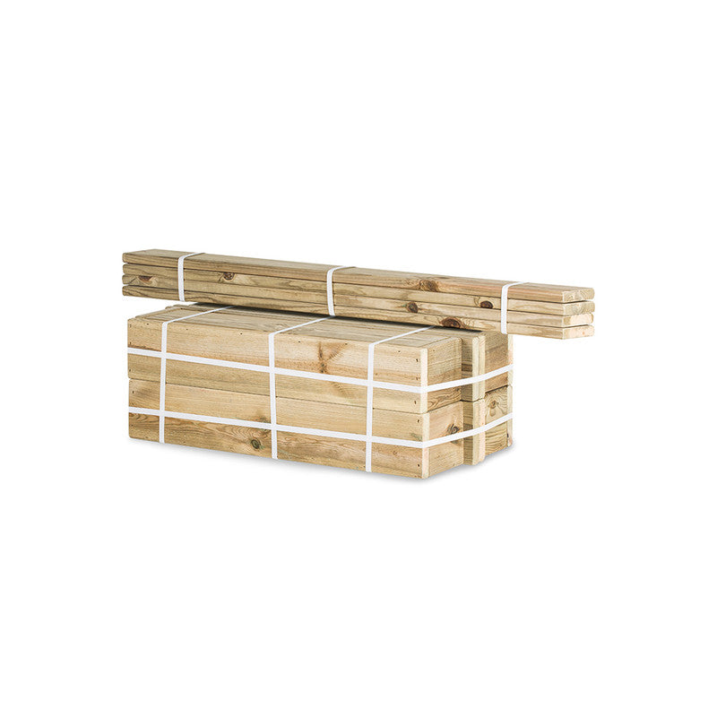 Jardinera Vertical Madera Tratada Exterior Stand Line Island KD 4B Hortalia_3