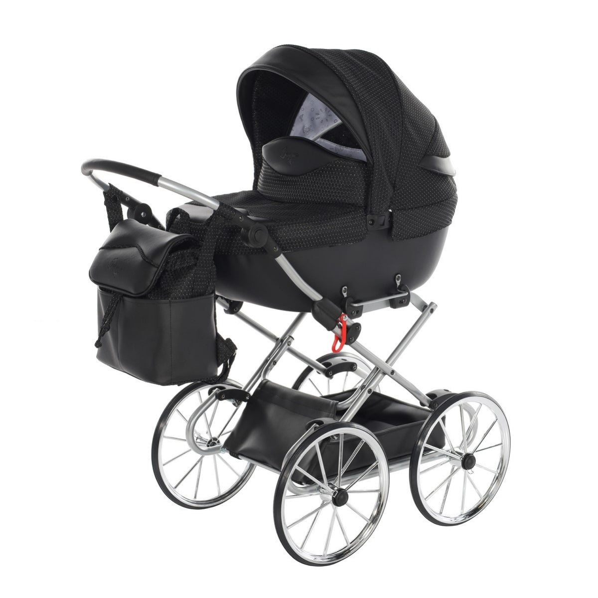 Carro De Muñecas Dolce Classic_black-silver_0