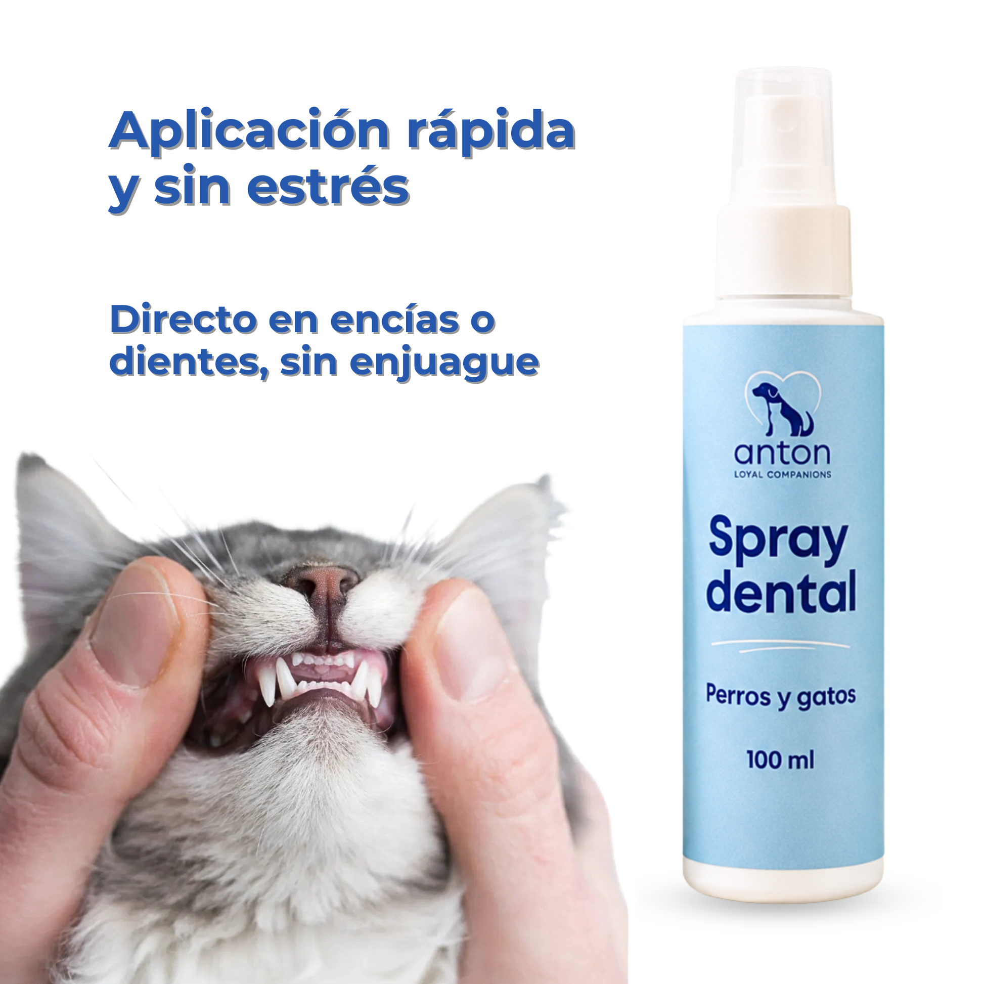 Spray dental natural para la higiene bucal diaria de perros y gatos – 100 ml_2