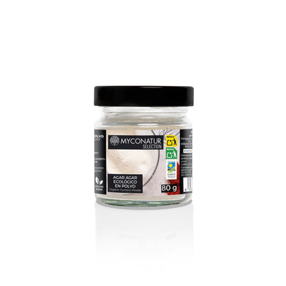 Agar Agar Ecológico En Polvo Myconatur 80g_0