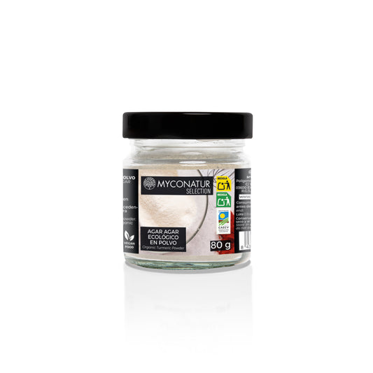 Agar Agar Ecológico En Polvo Myconatur 80g_0