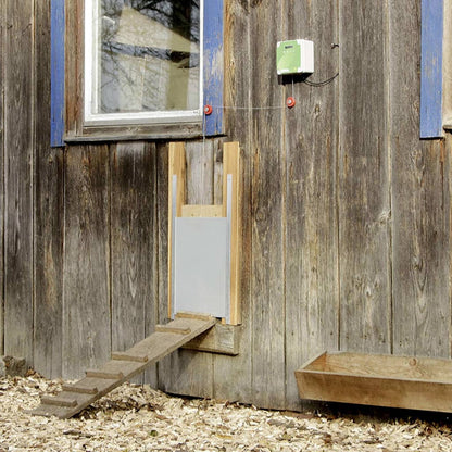 Kerbl Set De Puerta Automática Para Gallinero 300x400 Mm_1