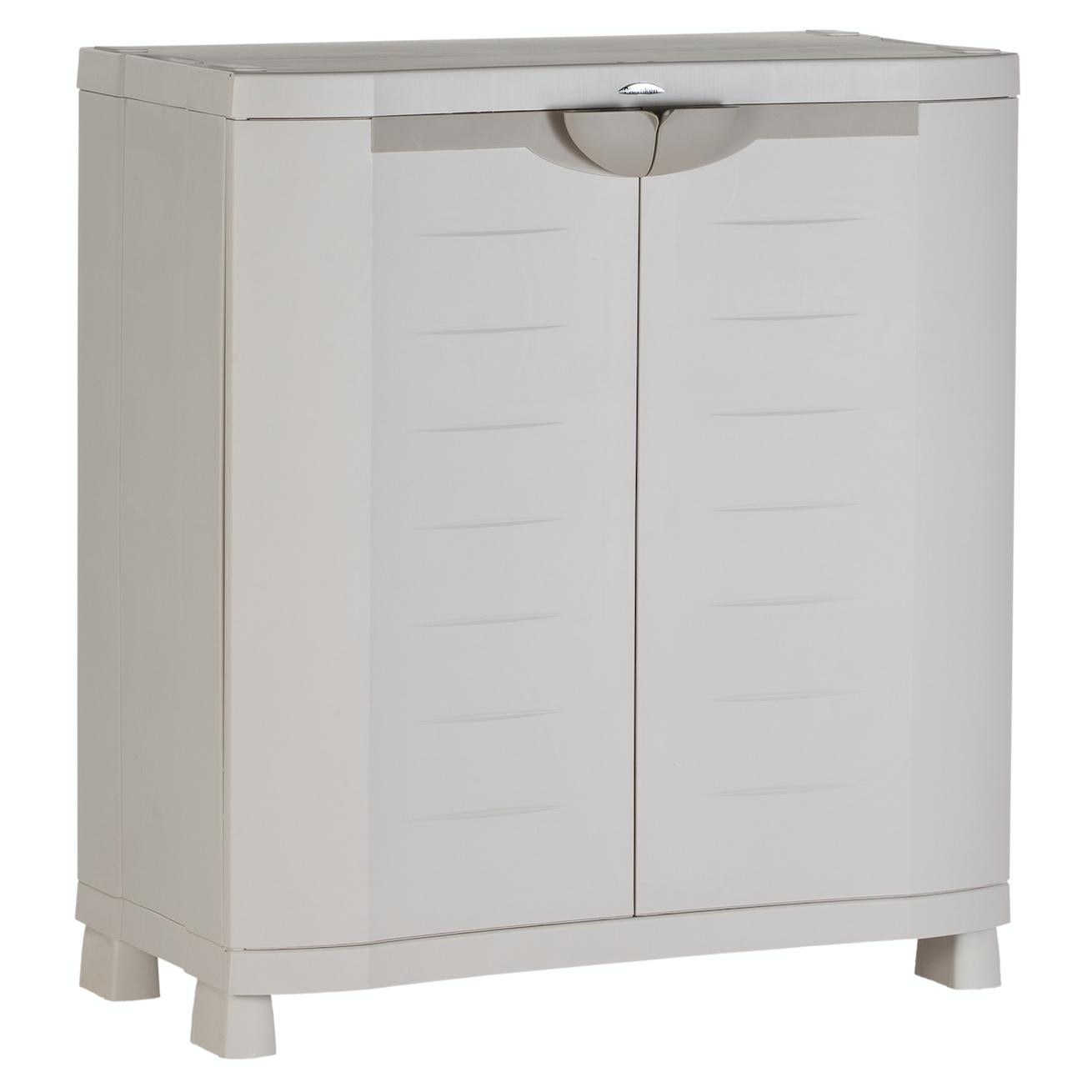 Medio Armario 90 cm Space Saver Plastiken Beige
