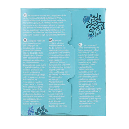 Compresa regular con alas bio Natracare 14 Uds