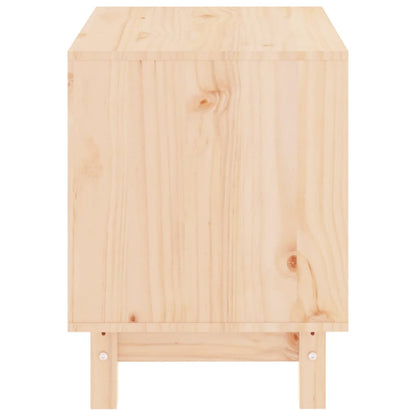 Caseta Para Perros Madera Maciza De Pino 50x40x52 Cm_5