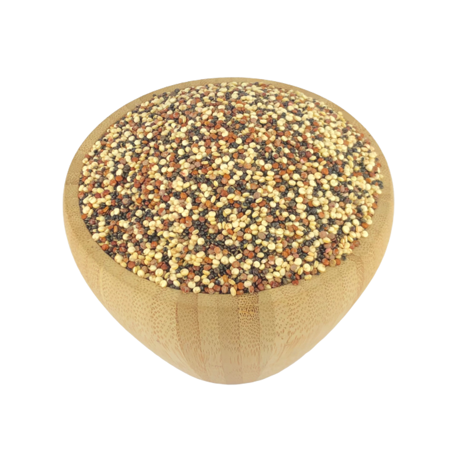 Quinoa Trio Blanca Roja Negra Orgánica Granel 1 Kg_0