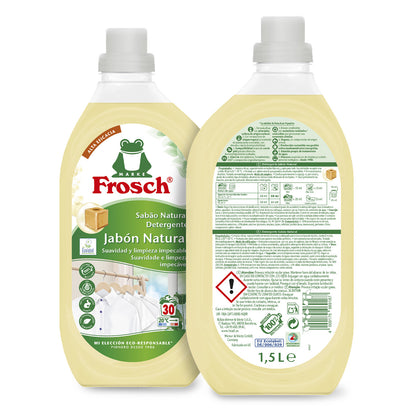 Detergente jabón natural, Frosch, 1500 ml
